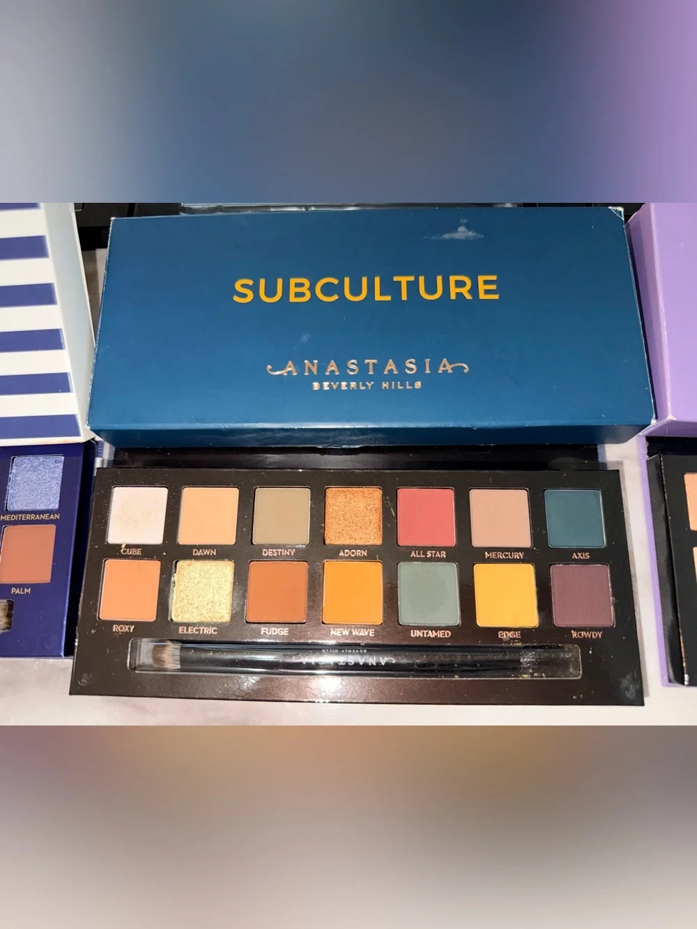Eyeshadow Palette - Rose, Purple & Copper Multi-Tone Shades